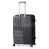 Чемодан большой L полипропилен чёрный 76х52х31+5см/125л/4.6кг/Snowball, фото 13