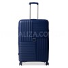 Валіза велика L поліпропілен синя 76х52х31(+5)см/125л/4.6кг/Snowball, фото 12