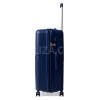 Валіза велика L поліпропілен синя 76х52х31(+5)см/125л/4.6кг/Snowball, фото 15