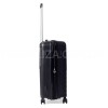 Чемодан средний M полипропилен чёрный 66х46х27+5см/84л/3.7кг/Snowball, фото 15
