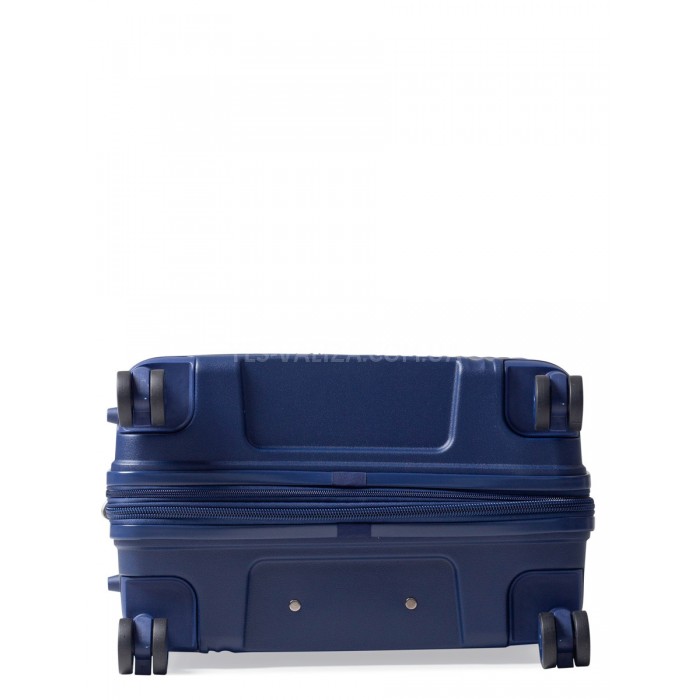 Чемодан средний M полипропилен синий 66х46х27(+5)см/84л/3.7кг/Snowball, фото 8