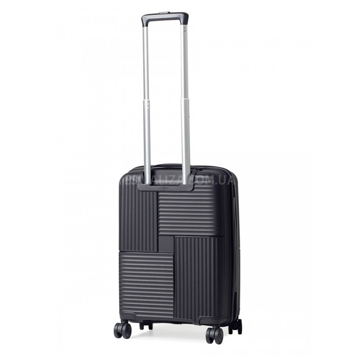 Чемодан ручная кладь полипропилен чёрный 55х36х20см/35л/2.7кг/Snowball, фото 2