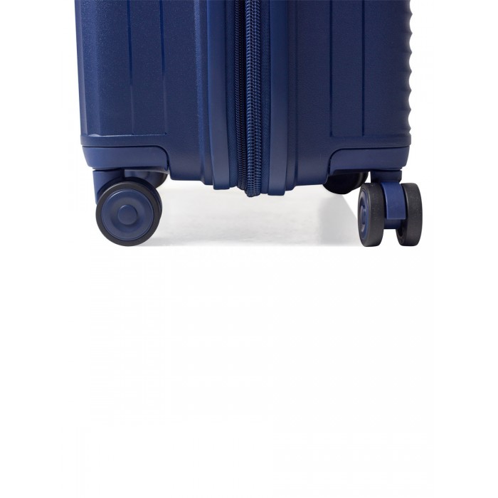 Чемодан ручная кладь полипропилен синий 55х36х20см/35л/2.7кг/Snowball, фото 5