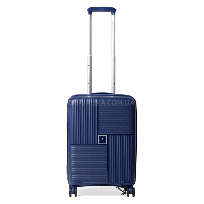 Валіза ручна поклажа S поліпропілен синя 55х36х20см/35л/2.7кг/Snowball, фото 2