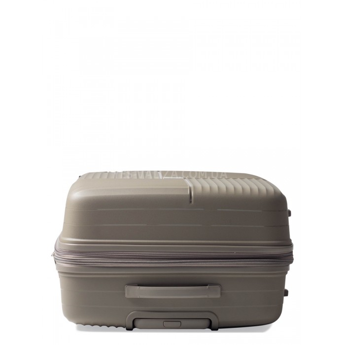 Валіза велика L поліпропілен шампань 76х52х31(+5)см/125л/4.6кг/Snowbal, фото 7