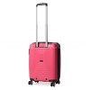 Чемодан малый S полипропилен розовый 55х40х25+5см/52л/3.2кг/Airtex 241, фото 13