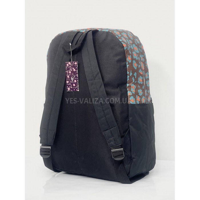 Рюкзак (ручная кладь) ткань чёрный 40x30x20см/24л/0.5кг/Fly 777, фото 4