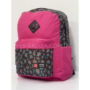 Рюкзак (ручная кладь) ткань розовый 40x30x20см/24л/0.5кг/Fly 777