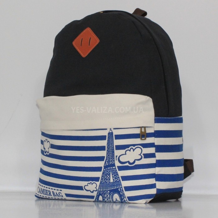 Рюкзак (ручная кладь) ткань цветной 40x30x17см /20л/0.5кг/Fly 777, фото 2