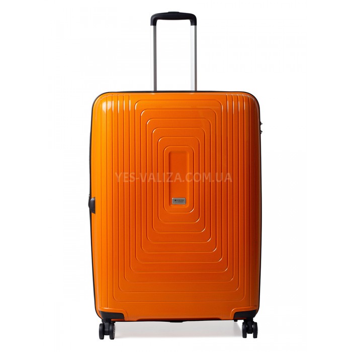 Валіза велика L поліпропілен оранж 78х54х36+5см/153л/4.9кг/Airtex 241, фото 2