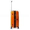 Валіза середня M поліпропілен помаранч 68х47х33+5/102л/3.9кг/Airtex241, фото 14