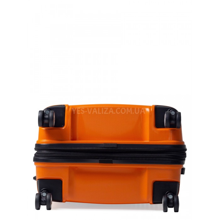 Чемодан средний M полипропилен оранж 68х47х33+5/102л/3.9кг/Airtex 241, фото 7