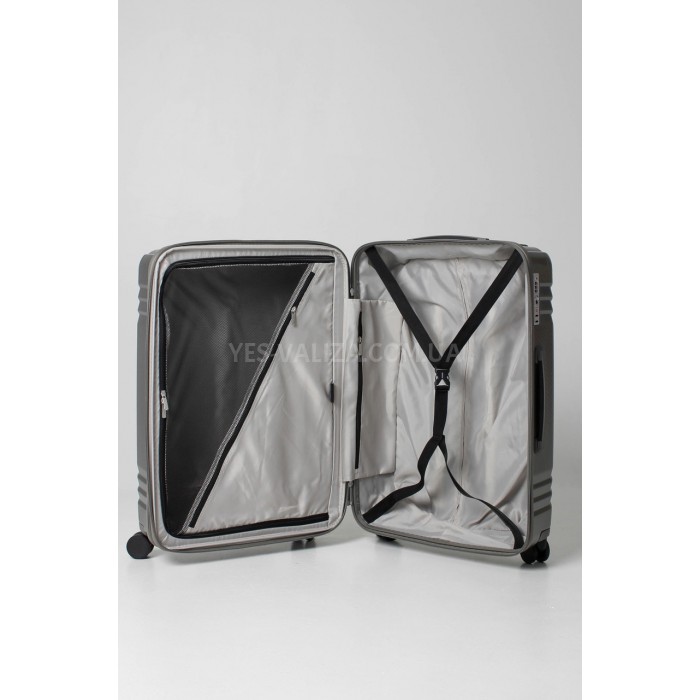 Чемодан большой L поликарбонат золото 76х52х30+5см/125л/5кг/Airtex 641, фото 10