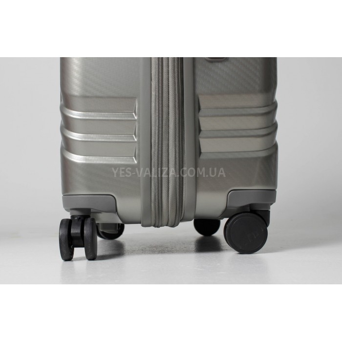 Валіза велика L полікарбонат золото 76х52х30(+5)см/125л/5кг/Airtex 641, фото 9