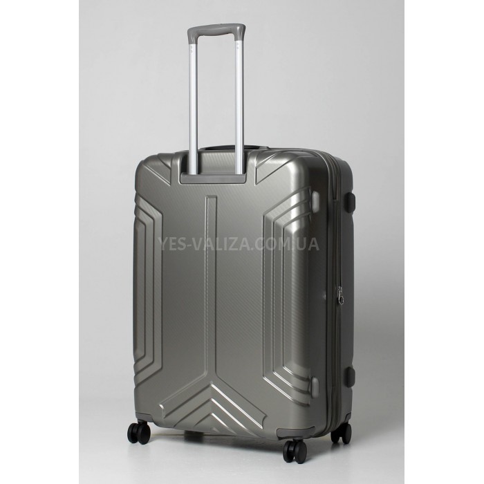 Чемодан большой L поликарбонат золото 76х52х30+5см/125л/5кг/Airtex 641, фото 2