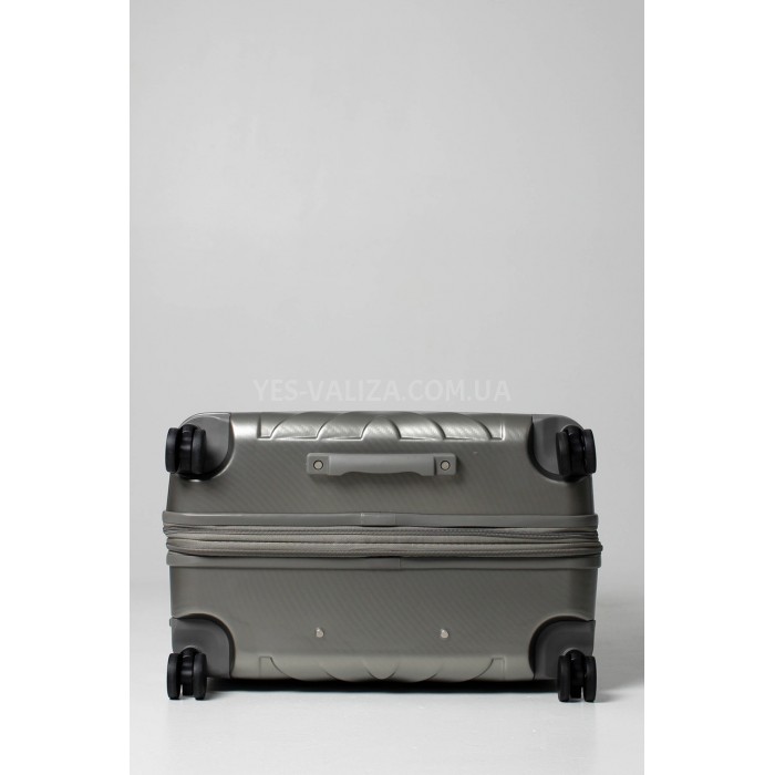 Валіза велика L полікарбонат золото 76х52х30(+5)см/125л/5кг/Airtex 641, фото 8