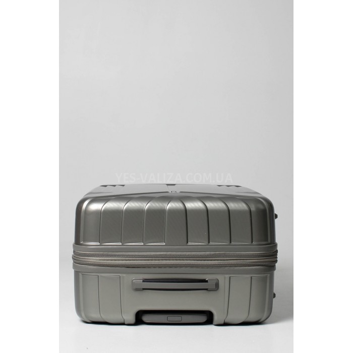 Чемодан большой L поликарбонат золото 76х52х30+5см/125л/5кг/Airtex 641, фото 7