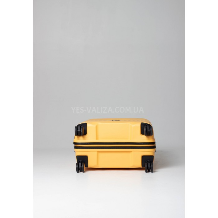 Валіза середня M поліпропілен жовта 66х45х27см/72л/3кг/Snowball 35203, фото 7