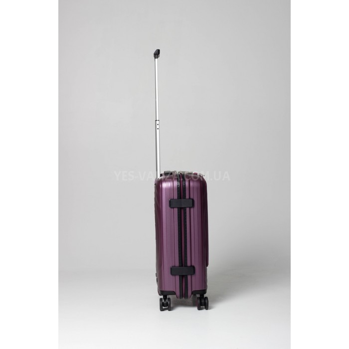 Валіза ручна поклажа S поліпропілен фіолет 55х38х20/35л/2.8кг/Snowball, фото 6