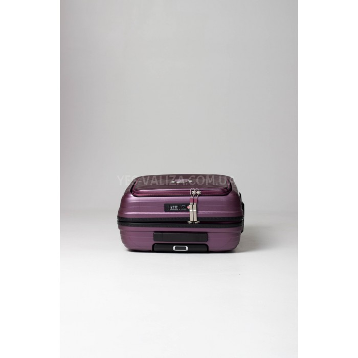 Чемодан ручная кладь S полипропилен фиолет 55х38х20/35л/2.8кг/Snowball, фото 7