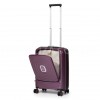 Чемодан ручная кладь S полипропилен фиолет 55х38х20/35л/2.8кг/Snowball, фото 10