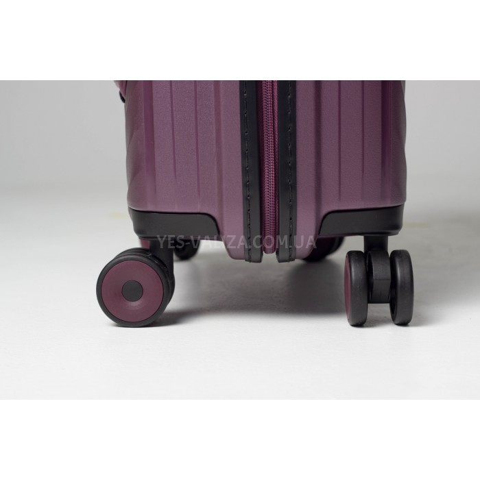 Валіза середня M поліпропілен фіолет 66х45х27см/72л/3кг/Snowball 35203, фото 9