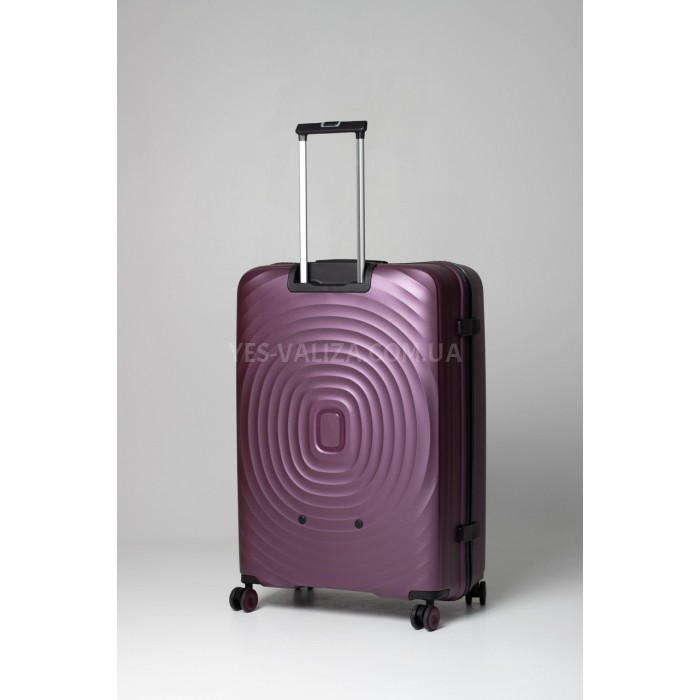 Валіза велика L поліпропілен фіолет 76х52х30/107л/3.8кг/Snowball 35203, фото 3