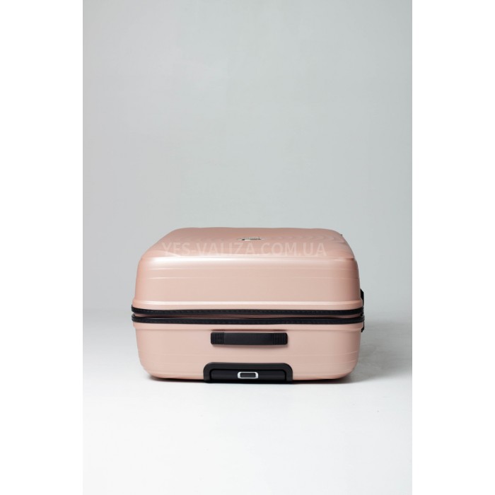 Чемодан большой L полипропилен пудра 76х52х30/107л/3.8кг/Snowbal 35203, фото 6