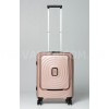 Валіза ручна поклажа S поліпропілен пудра 55х38х20/35л/2.8кг/Snowball, фото 11