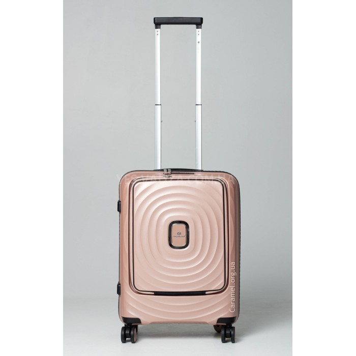 Чемодан ручная кладь S полипропилен пудра 55х38х20/35л/2.8кг/Snowball, фото 2