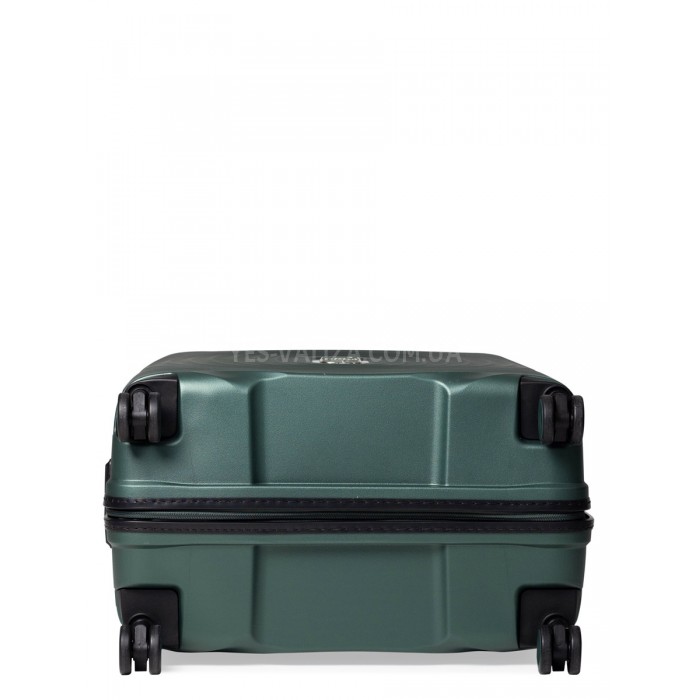Чемодан большой L полипропилен зелён 76х52х30/107л/3.8кг/Snowbal 35203, фото 7