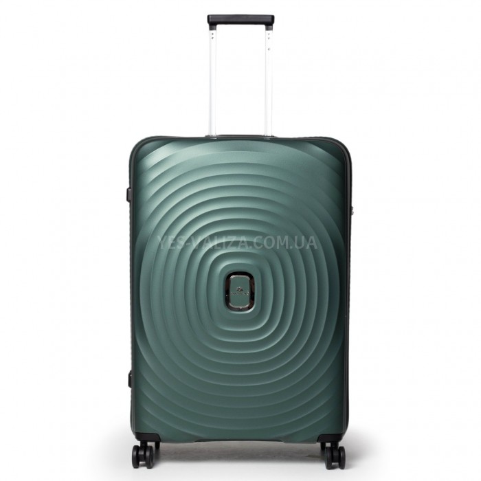 Валіза велика L поліпропілен зелена 76х52х30/107л/3.8кг/Snowball 35203, фото 1