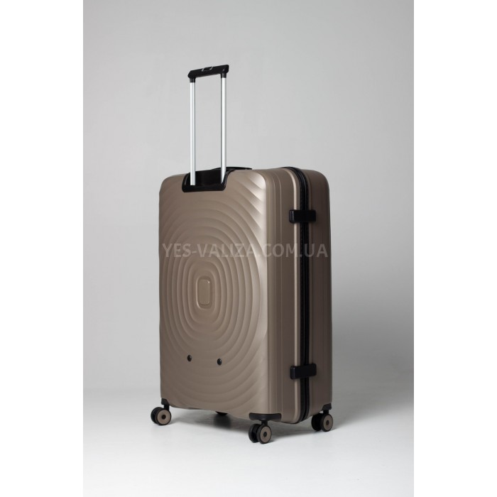 Чемодан большой L полипропилен шампань 76х52х30/107л/3.8кгSnowbal35203, фото 3