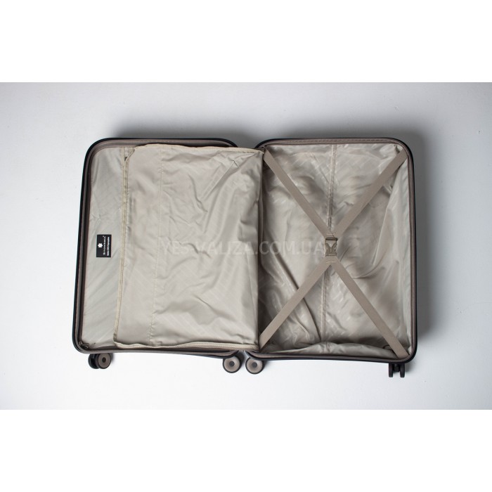 Чемодан большой L полипропилен шампань 76х52х30/107л/3.8кгSnowbal35203, фото 9