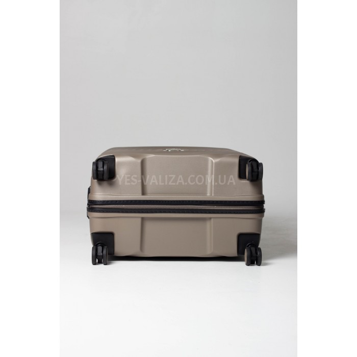 Валіза велика L поліпропілен шампань 76х52х30/107л/3.8кг/Snowbal 35203, фото 7