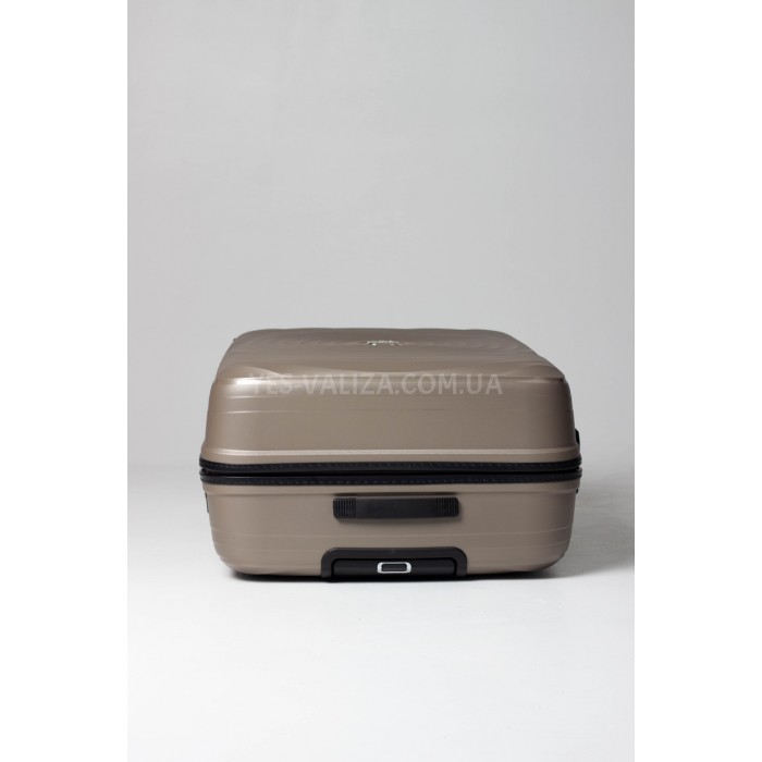 Валіза велика L поліпропілен шампань 76х52х30/107л/3.8кг/Snowbal 35203, фото 6