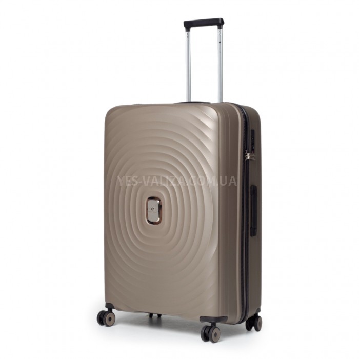 Валіза велика L поліпропілен шампань 76х52х30/107л/3.8кг/Snowbal 35203, фото 1