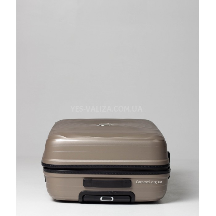 Чемодан средний M полипропилен шампань 66х45х27/72л/3кг/Snowball 35203, фото 6