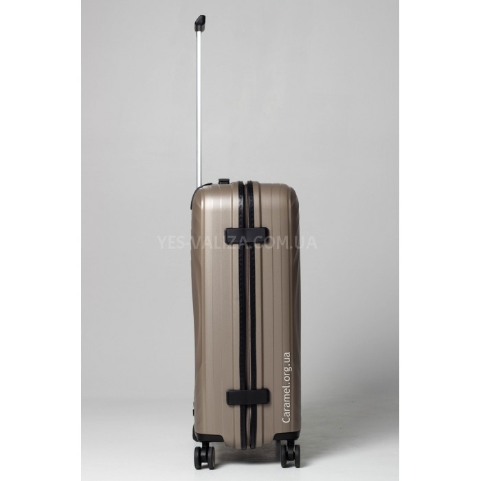 Чемодан средний M полипропилен шампань 66х45х27/72л/3кг/Snowball 35203, фото 5