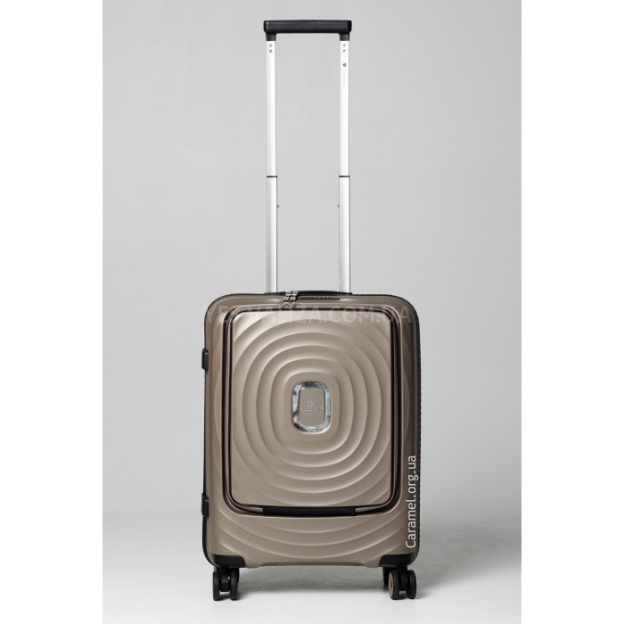 Валіза ручна поклажа S поліпропілен шампань 55х38х20/35л/2.8кг/Snowbal, фото 2