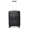 Валіза середня M поліпропілен чорна 66х45х27см/72л/3кг/Snowball 35203, фото 12