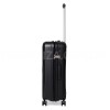 Валіза середня M поліпропілен чорна 66х45х27см/72л/3кг/Snowball 35203, фото 14