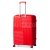 Валіза велика L поліпропілен червона 76х52х31(+5)см/125л/4.6кг/Snowbal, фото 13