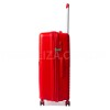 Чемодан большой L полипропилен красный 76х52х31+5см/125л/4.6кг/Snowbal, фото 15