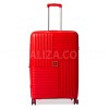 Валіза велика L поліпропілен червона 76х52х31(+5)см/125л/4.6кг/Snowbal, фото 12