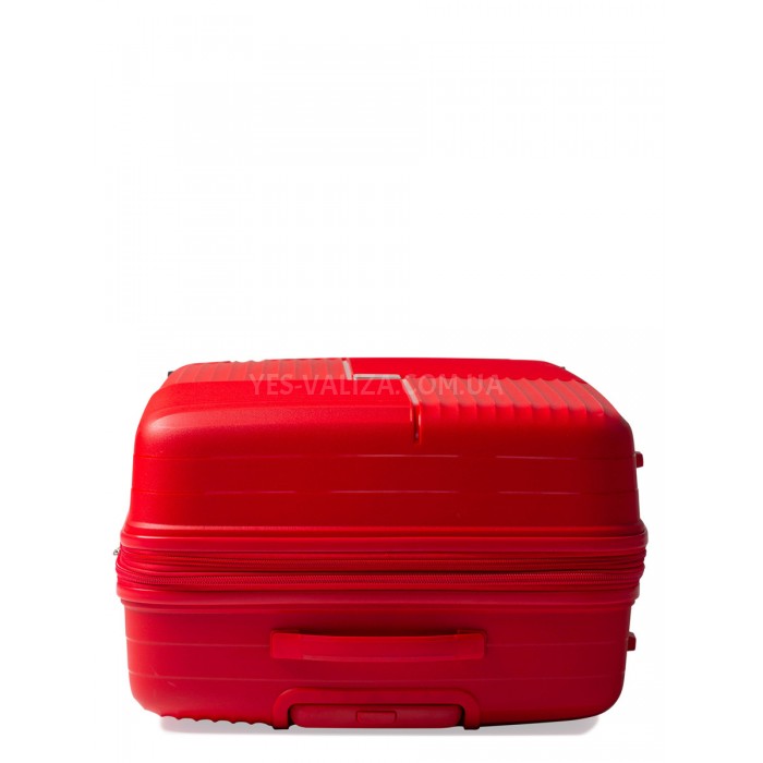Валіза велика L поліпропілен червона 76х52х31(+5)см/125л/4.6кг/Snowbal, фото 7