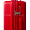 Чемодан большой L полипропилен красный 76х52х31+5см/125л/4.6кг/Snowbal, фото 19