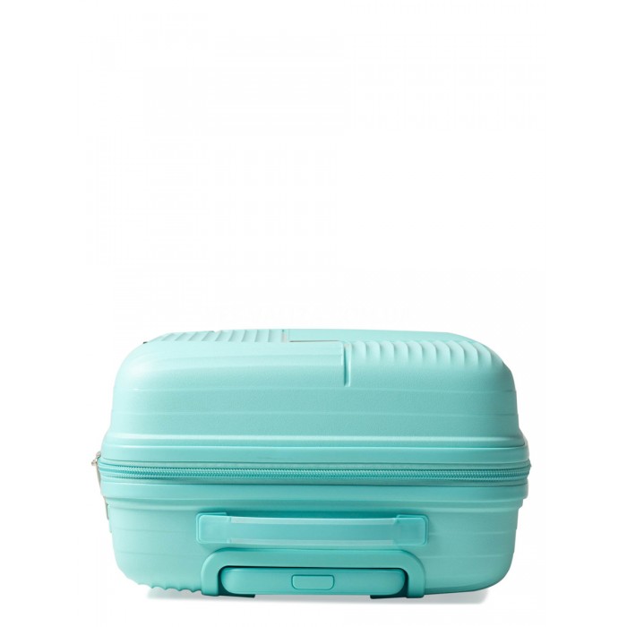 Валіза ручна поклажа поліпропілен бірюза 55х36х20см/35л/2.7кг/Snowball, фото 6