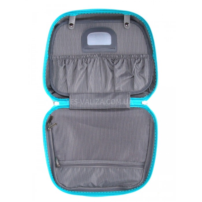 Кейс(ручна поклажа) BC поліпропілен бірюза 36х32х17/16л/1.1кг/Snowball, фото 9