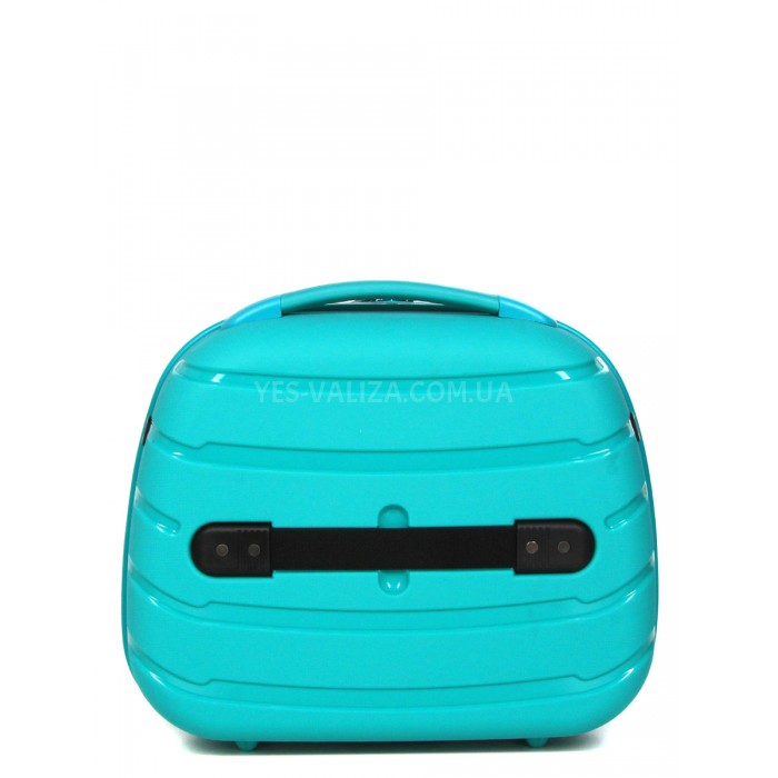 Кейс(ручна поклажа) BC поліпропілен бірюза 36х32х17/16л/1.1кг/Snowball, фото 3